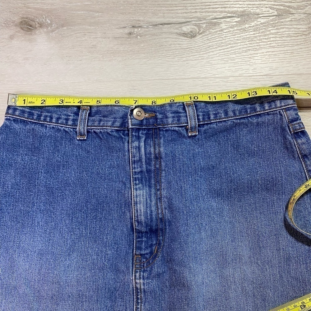 Vintage Maurice’s 90s Denim Maxi Skirt, Size 11 - Picture 9 of 9